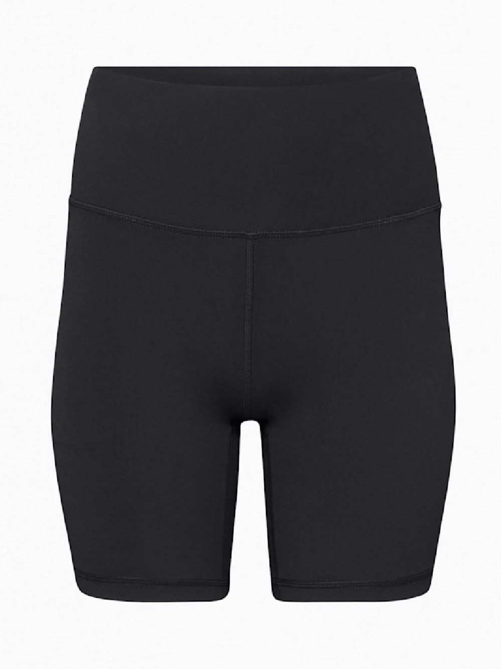 ARITZIA TnaBUTTER Atmosphere Hi-Rise 7" Short in Black/ Silver Spiro, Small NWOT